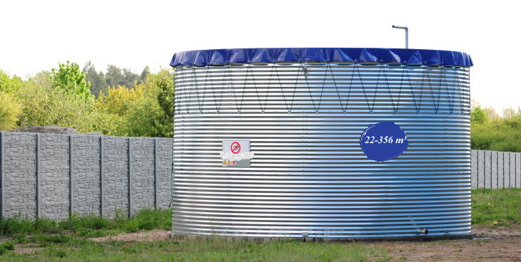 160 m³,Wasserfass Wasserspeicher Wassertank andere bis 265 m³ - zum Schließen ins Bild klicken